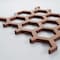 Ekena Millwork Extra Small Westmore Decorative Fretwork Wood Wall Panels, Wood, 4 7/8"W x 7 3/8"H x 3/8"T WALW08X08X0375WSTMF - alternate 3